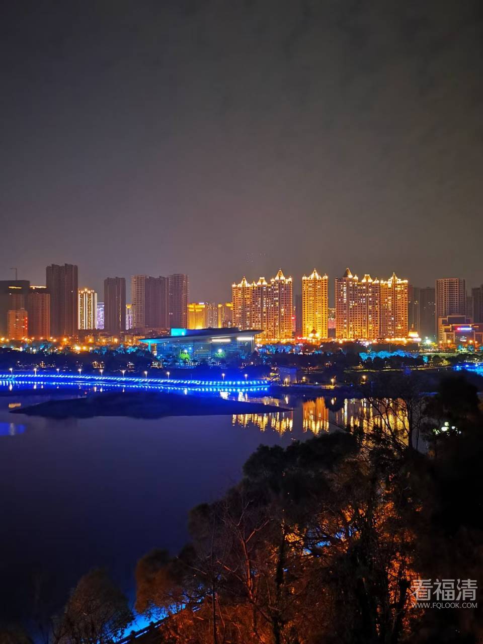 大福清的夜景!