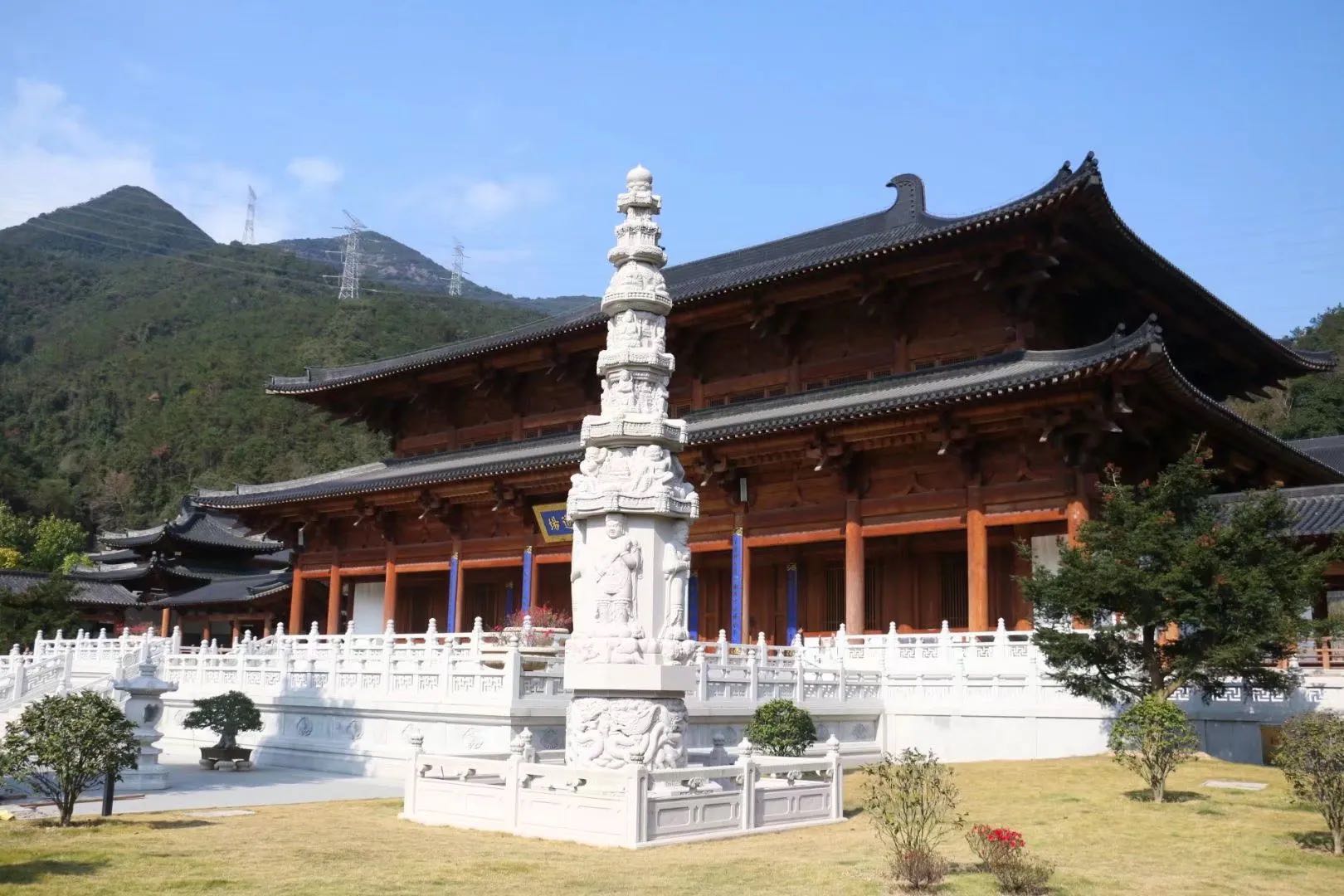 福清渔溪黄檗山万福寺图片