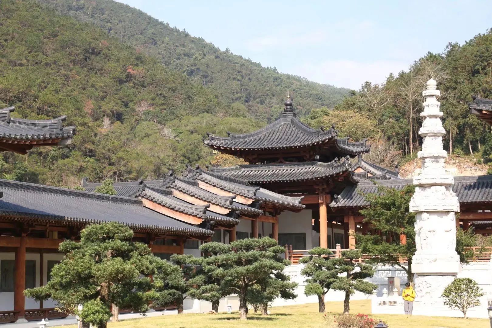 福清渔溪黄檗山万福寺图片