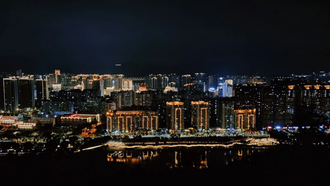 福清五马山夜景图片图片